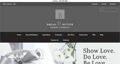Desktop Screenshot of breadandbutterbasketco.com